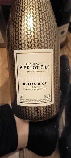 Champagne Pierlot Fils Bulles d'Or 2017