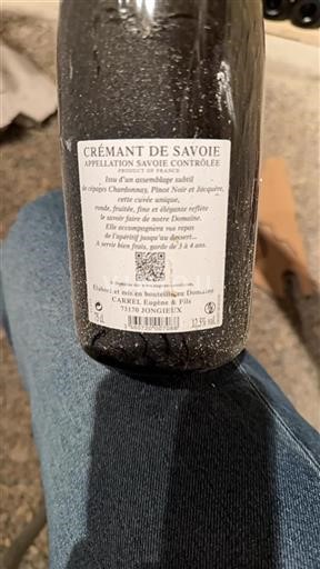 Savoie ja Bugey Crémant-de-Savoie Domaine Carrel Eugène & Fils Ei vuosikertaa
