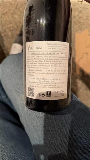 Rhône-dalen Grignan-les-Adhémar Baron Escalin Vergobbi 2010