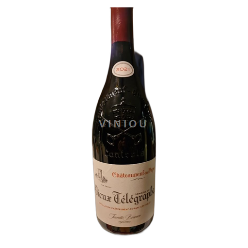 Rhônedalen Châteauneuf-du-Pape Domaine Vieux Télégraphe La Crau 2021