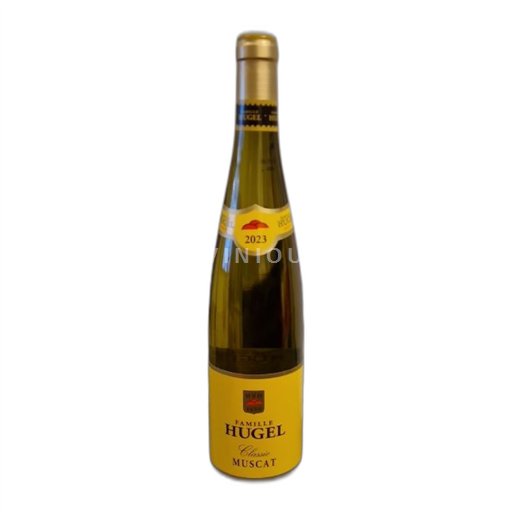 Vin Blanc sec Famille Hugel 2023 France Alsace Muscat AOC