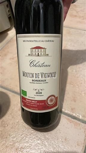 Burdeos Bordeaux Château Moulin De Vignolle 2020