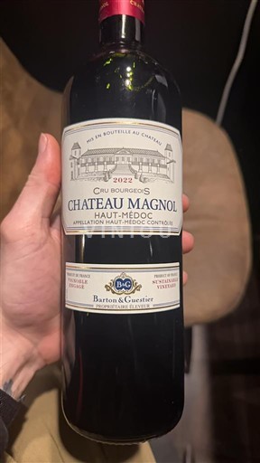Bordo Haut-Médoc Château Magnol 2022