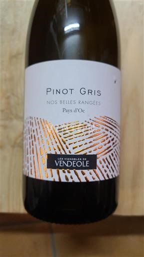 Languedoc-Roussillon Pays d'Oc Les Vignobles De Vendéole Nos Belles Rangées 2023