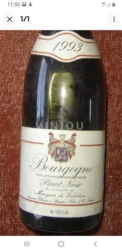 Bourgogne Marquis De Valclair 1993