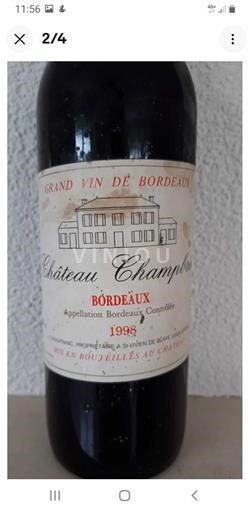 Bordeaux Château Champlin 1998