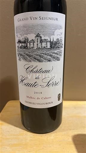 Sydväst Cahors Château de Haute-Serre 2018