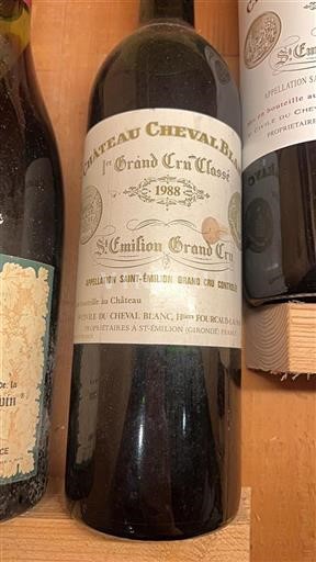 Bordeaux Saint-Émilion Grand Cru Grand Cru Château Cheval Blanc 1988