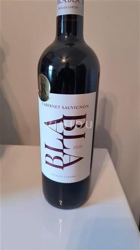Bordeaux Jacques Lurton BLA BLA 2020