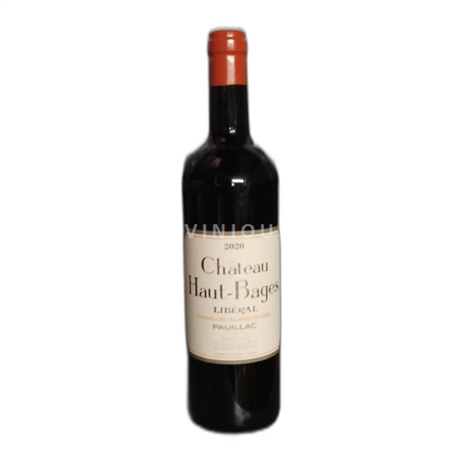 Bordeaux Pauillac Château Hautbages Libéral 5ème cru classé 1855 2020