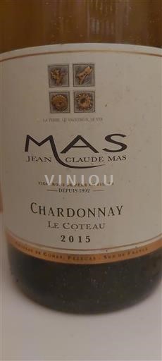 Languedoc och Roussillon Pays d'Oc Jeanclaude Mas Le Coteau 2015