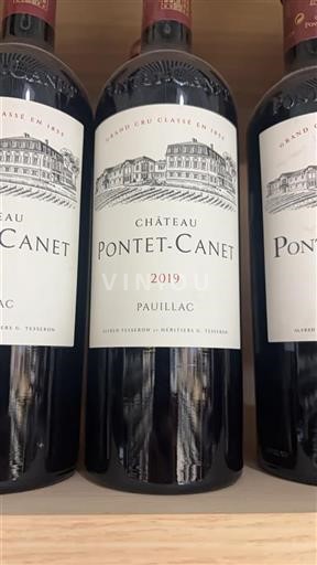 Burdeos Pauillac Grand Cru Château Pontetcanet 2019