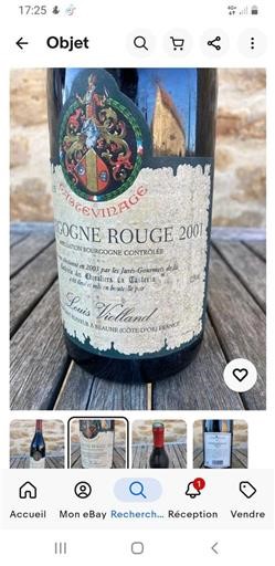 Burgundi Bourgogne Louis Violland 2001