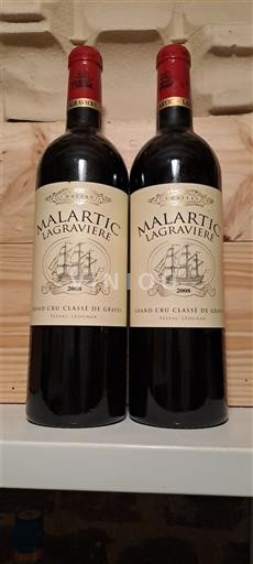 Bordeaux Pessac-Léognan Grand Cru Classé de Graves Château Malartic Lagravière 2008