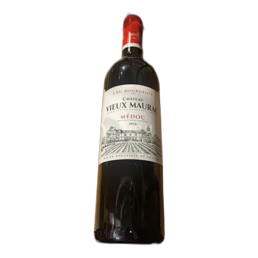 Vin Rouge sec Château Vieux Maurac 2016 France Bordeaux Médoc AOC Cru Bourgeois