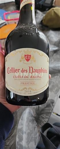 Rhônevallei Côtes-du-rhône Cellier Des Dauphins Prestige 2016