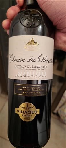 Languedoc Coteaux du Languedoc Cave De Roquebrun Chemin des Olivettes 2023