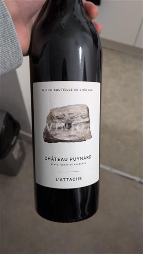 Bordeaux Blaye-Côtes-de-Bordeaux Château Puynard L'Attache 2018