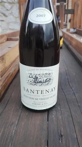 Borgonha Santenay Domaine Sorine & Fils Sélection de Vieilles Vignes 2007