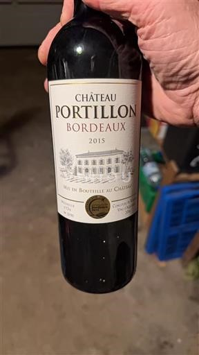 Bordeaux Château Portillon 2015