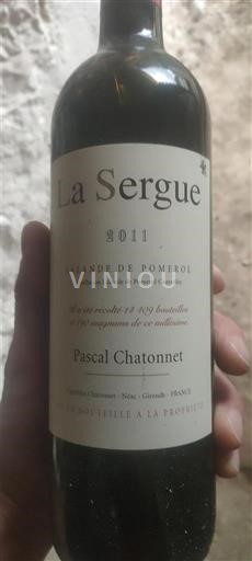 Bordeaux Lalande-de-Pomerol La Sergue 2011