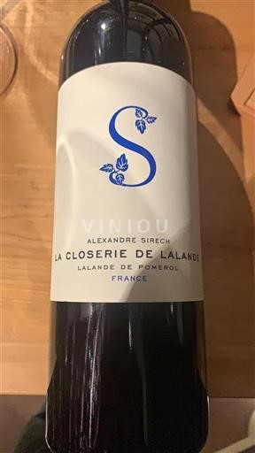Bordeaux Lalande-de-pomerol La Closerie De Lalande 2018