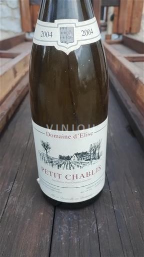 Bourgogne Petit-chablis Domaine Elise 2004