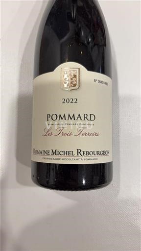 Burgund Pommard Domaine Michel Rebourgeon Les Trois Terroirs 2022