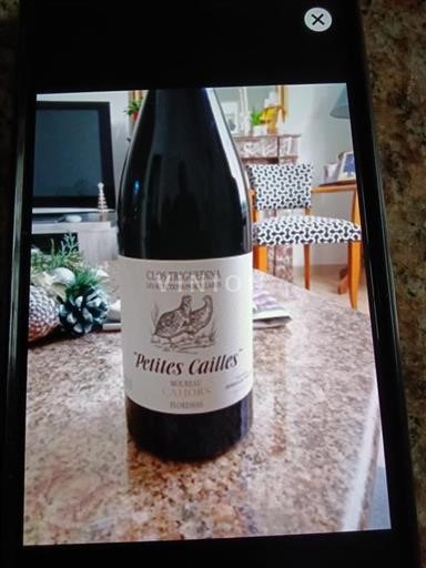 Sudoeste Cahors Clos Triguedina Petites Cailles 2015