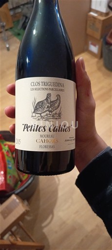 Zuidwest-Frankrijk Cahors Clos Triguedina Petites Cailles 2015