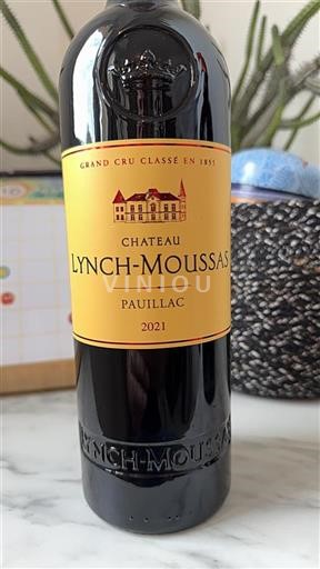 Bordeaux Pauillac Grand Cru Château Lynch Moussas 2021