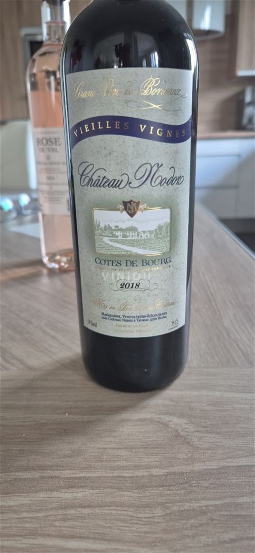 Bordeaux Côtes-de-bourg Château Nodot Vieilles Vignes 2018