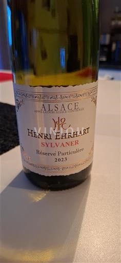 Alsacia Henri Ehrhart Réserve Particulière 2023