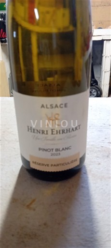 Алзас Аласас Henri Ehrhart Réserve Particulière 2023