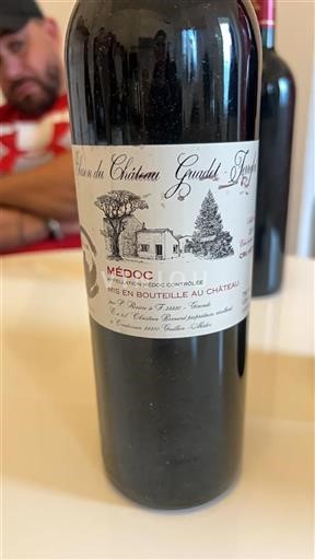 Bordeaux Médoc Château Guadet Blason du Château Guadet Icke årgångsbetecknad