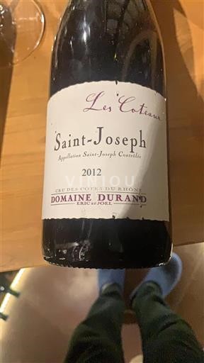 Vallée du Rhône Saint-Joseph Domaine Durand Les Coteaux 2012
