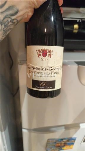 Bourgogne Nuits-Saint-Georges Domaine Siblas Les Plantes au Baron 2017