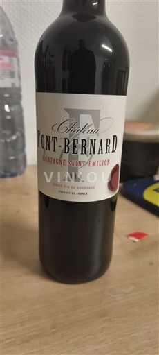 Burdeos Montagne-Saint-Émilion Château Fontbernard 2018