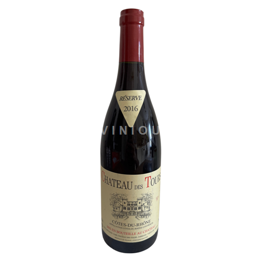 Rhônedalen Côtes du Rhône Château des Tours 2016