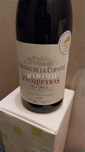 Rona dolina Vacqueyras Domaine La Curnière 2023