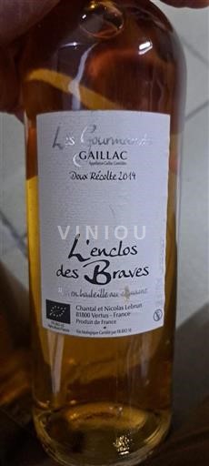 Southwest Gaillac L'enclos Des Braves Les Gourmands 2014