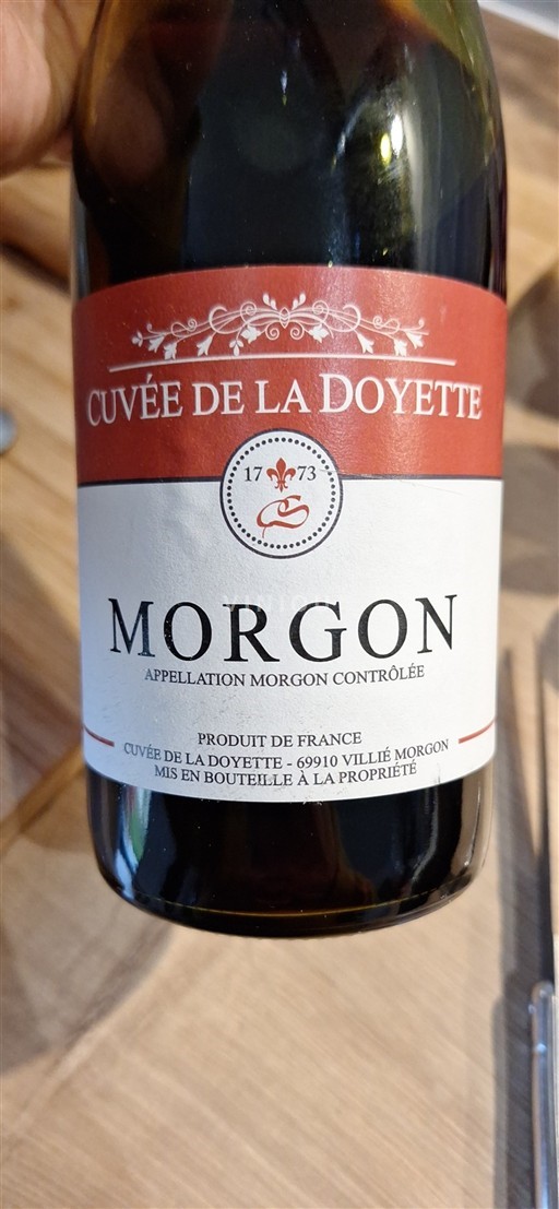 Beaujolais Morgon Cuveé De La Doyette Senza annata