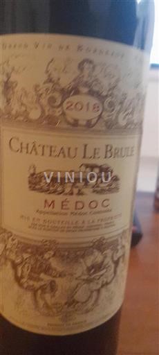 Bordeaux Médoc Château Le Brule 2016