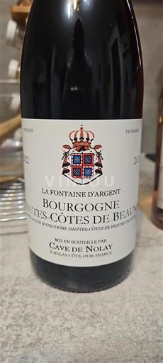 Borgoña Hautes Côtes de Beaune Cave De Nolay La Fontaine d'Argent 2022