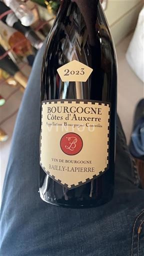 Borgogna Borgogna Côtes d'Auxerre Bailly Lapierre 2023
