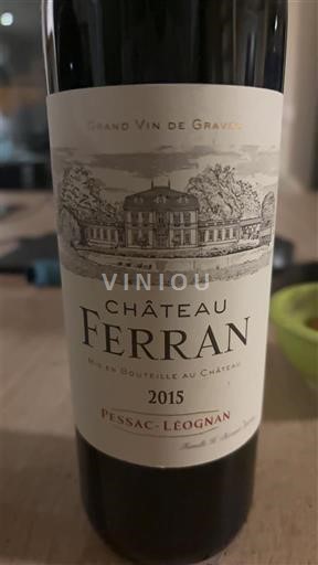 Burdeos Pessac-Léognan Château Ferran 2015