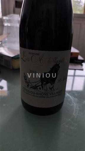 Thung lũng Rhône Côtes-du-rhône-villages Les Aphillanthes Le Cros 2010