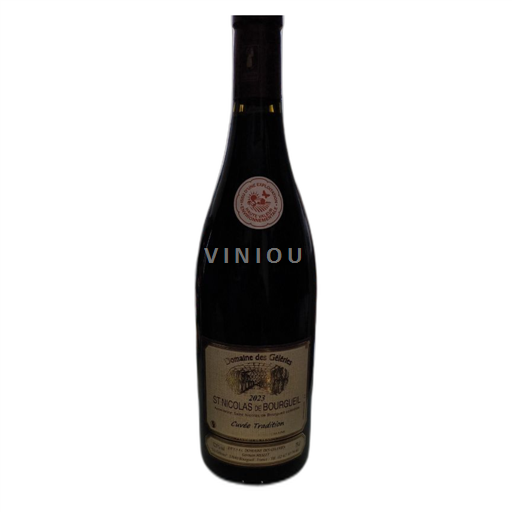 Loiredalen Saint-Nicolas-De-Bourgueil Domaine Des Geleries Tradition 2023