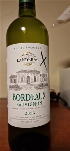 Bordeaux Chevalier De Landerac 2023