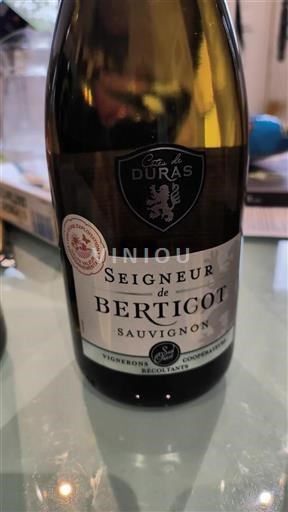 Southwest Côtes de Duras Seigneur De Berticot Sauvignon 2023